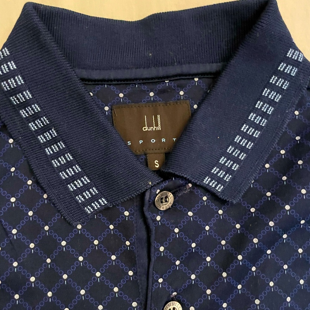 Dunhill men’s polo shirt